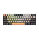 Redragon Draconic Pro Wired/wireless 2.4g/bt Mechanical Gaming Keyboard (Orange/grey Colour)- Dust-proof Brown-0