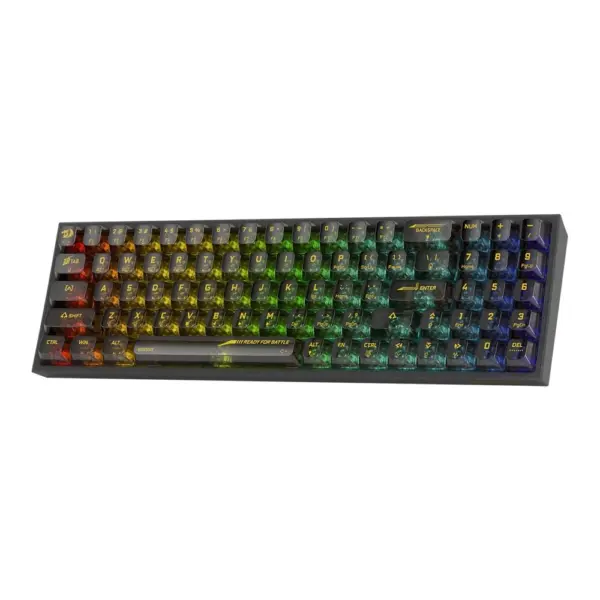 Redragon Pollux Pro Wired/2.4g/bt 3modes Gaming Keyboard-0