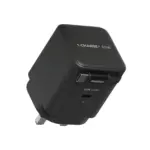 Momax Gan 65w Charger With Retractable Usb-c Cable - Black-135423