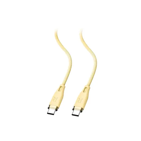 Ravpower Charge&sync 60w Usb-c To Usb-c Cable 1.2m - Yellow-0