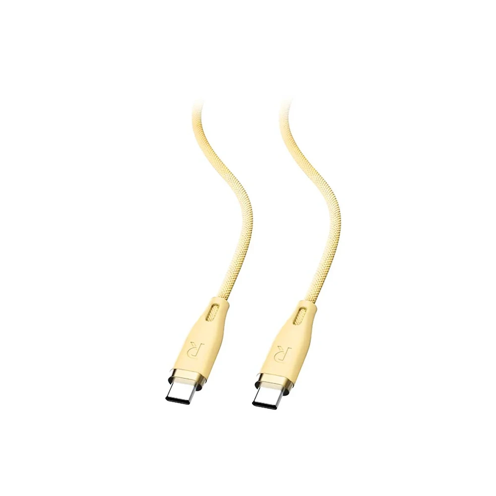 Ravpower Charge&sync 60w Usb-c To Usb-c Cable 1.2m - Yellow-0 Ravpower Charge&sync 60w Usb-c To Usb-c Cable 1.2m - Yellow-0