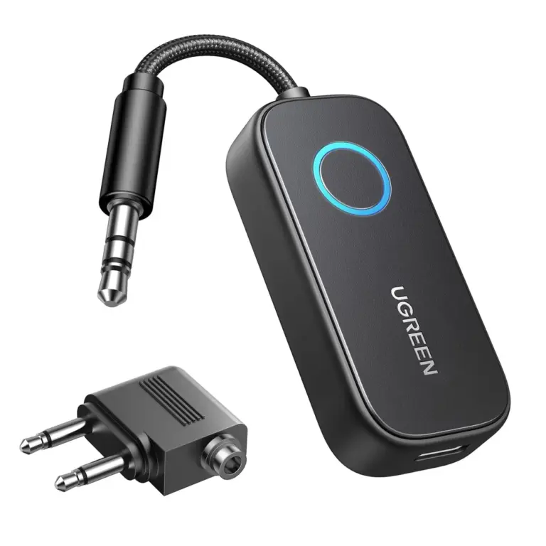 Ugreen Airplane Bluetooth Audio Receiver/transmitter-0