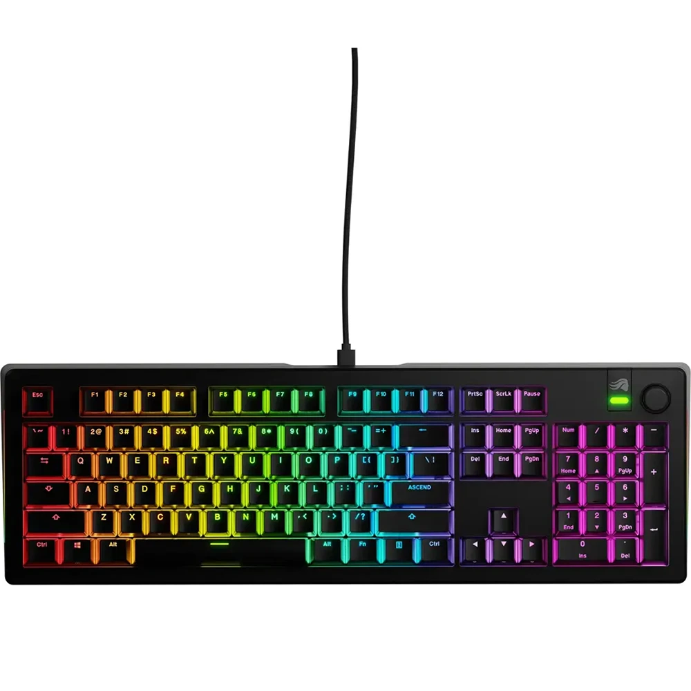 Glorious Gmmk 3 100% Wired Mechanical Linear Switch Gaming Keyboard With Hot-swappable Switches - Black-0 Glorious Gmmk 3 100% Wired Mechanical Linear Switch Gaming Keyboard With Hot-swappable Switches - Black-0