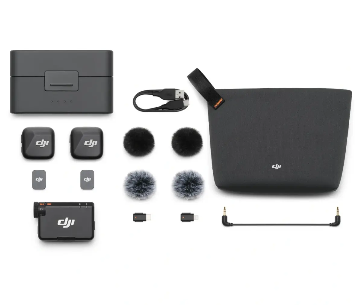 Dji Mic Mini (2 Tx + 1 Rx + Charging Case)-0