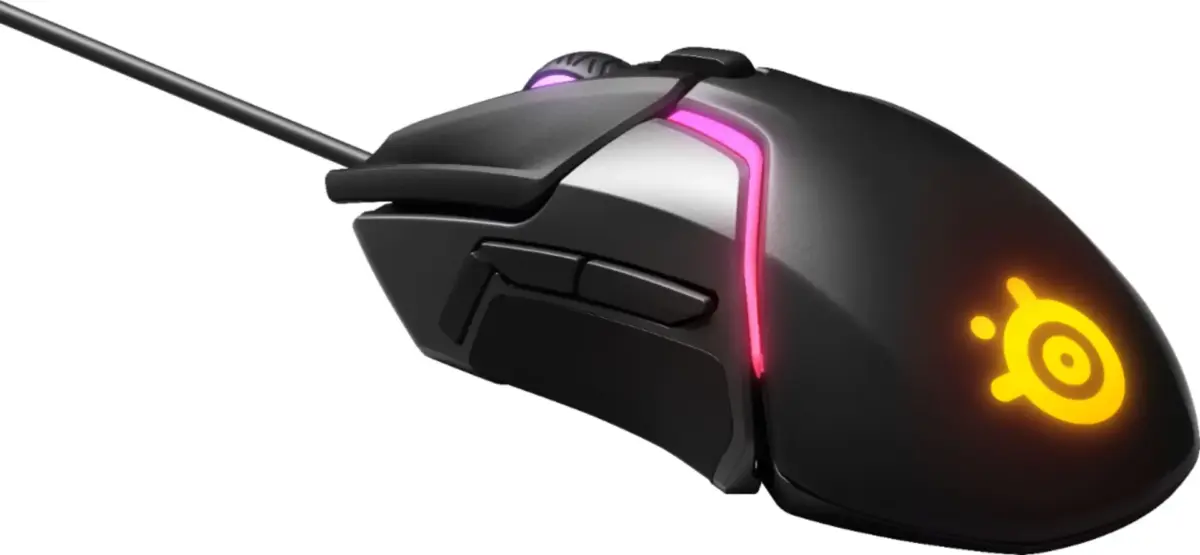 Steelseries - Rival 600 Wired Optical Gaming Mouse With Rgb Lighting - Black-137428
