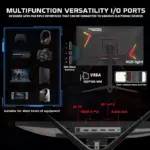 Twisted Minds 24" Fhd Ips, 280 Hz, Hdmi 2.1 Gaming Monitor - Black-137076