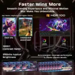 Twisted Minds 24" Fhd Ips, 280 Hz, Hdmi 2.1 Gaming Monitor - Black-137078