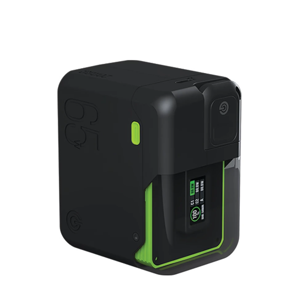 Goui Titan Super Fast 65w Power Bank 20000mah - Black-0 Goui Titan Super Fast 65w Power Bank 20000mah - Black-0