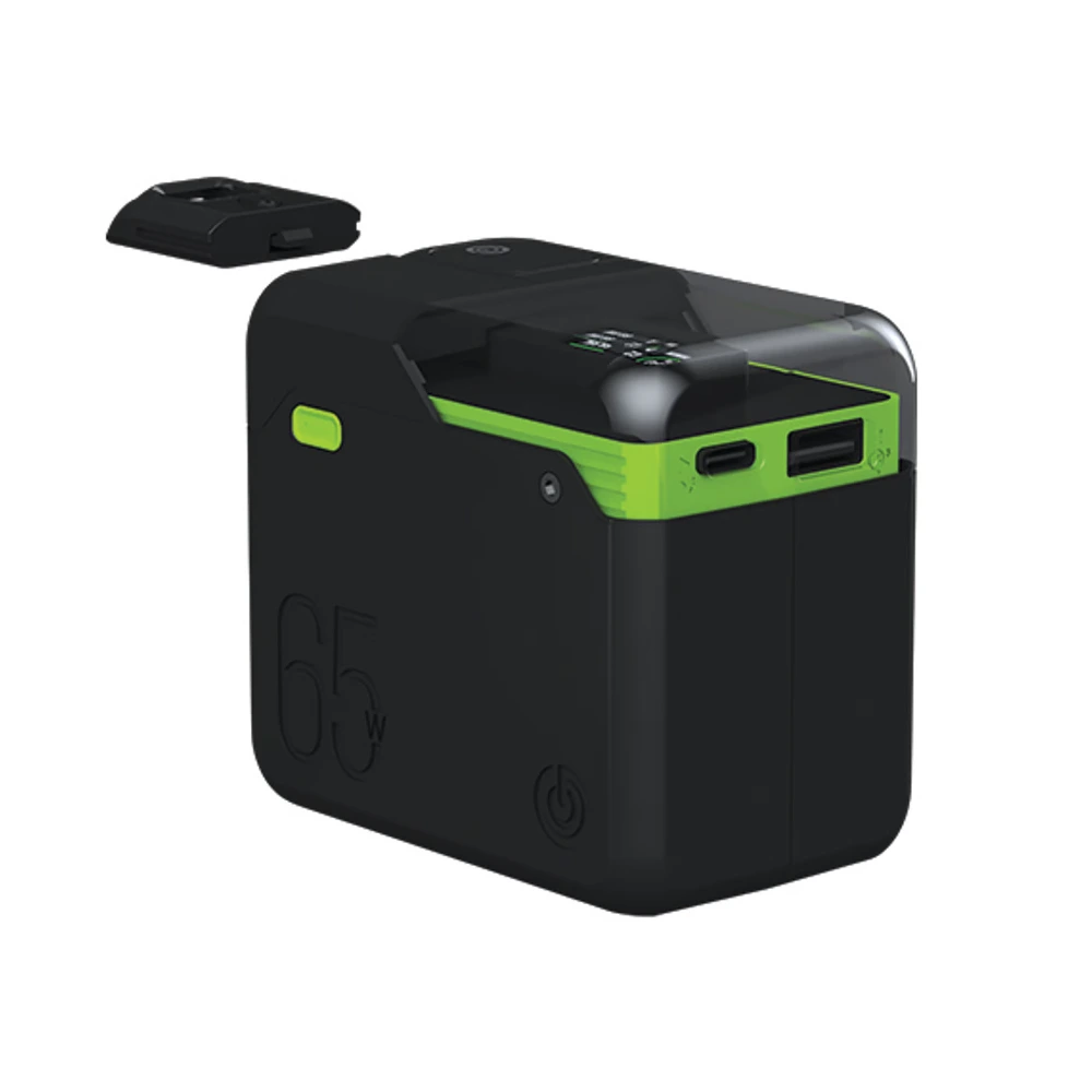 Goui Titan Super Fast 65w Power Bank 20000mah - Black-136234 Goui Titan Super Fast 65w Power Bank 20000mah - Black-136234