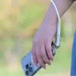 Sia Powerlink Soft Rubber Type C - Type C Lanyard Cable 60w - Light Blue-136579