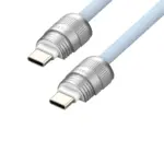 Sia Powerlink Soft Rubber Type C - Type C Lanyard Cable 60w 1.2m - Light Blue-136585