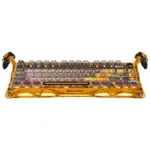 Gravastar Mercury K1 Pro 75% Wireless Mechanical Gaming Special Edition Keyboard - Battle Worn Yellow-0