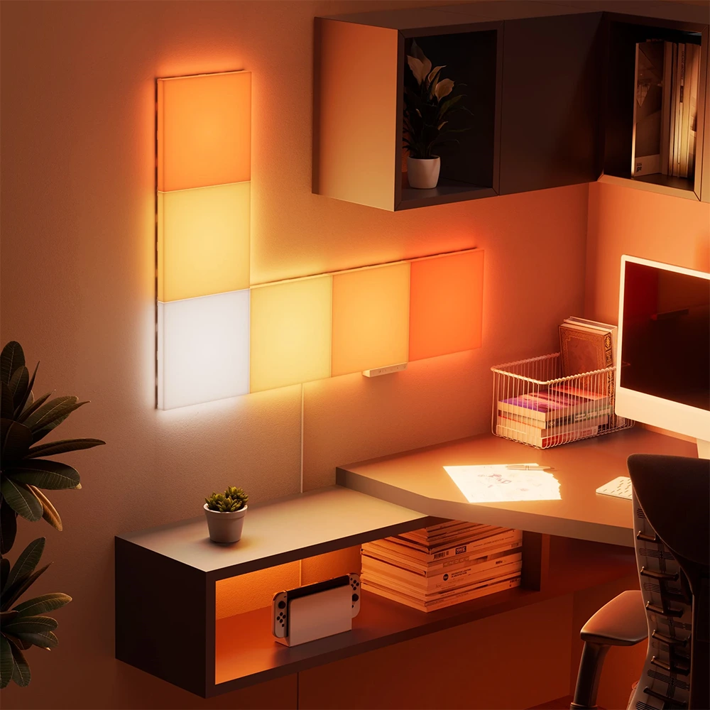 NanoLeaf Blocks Squares Smarter Kit - 6 Panels-136742 NanoLeaf Blocks Squares Smarter Kit - 6 Panels-136742