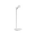 Lumi Mechanical Spring Portable Display Floor Stand - White-0