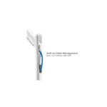 Lumi Mechanical Spring Portable Display Floor Stand - White-136784