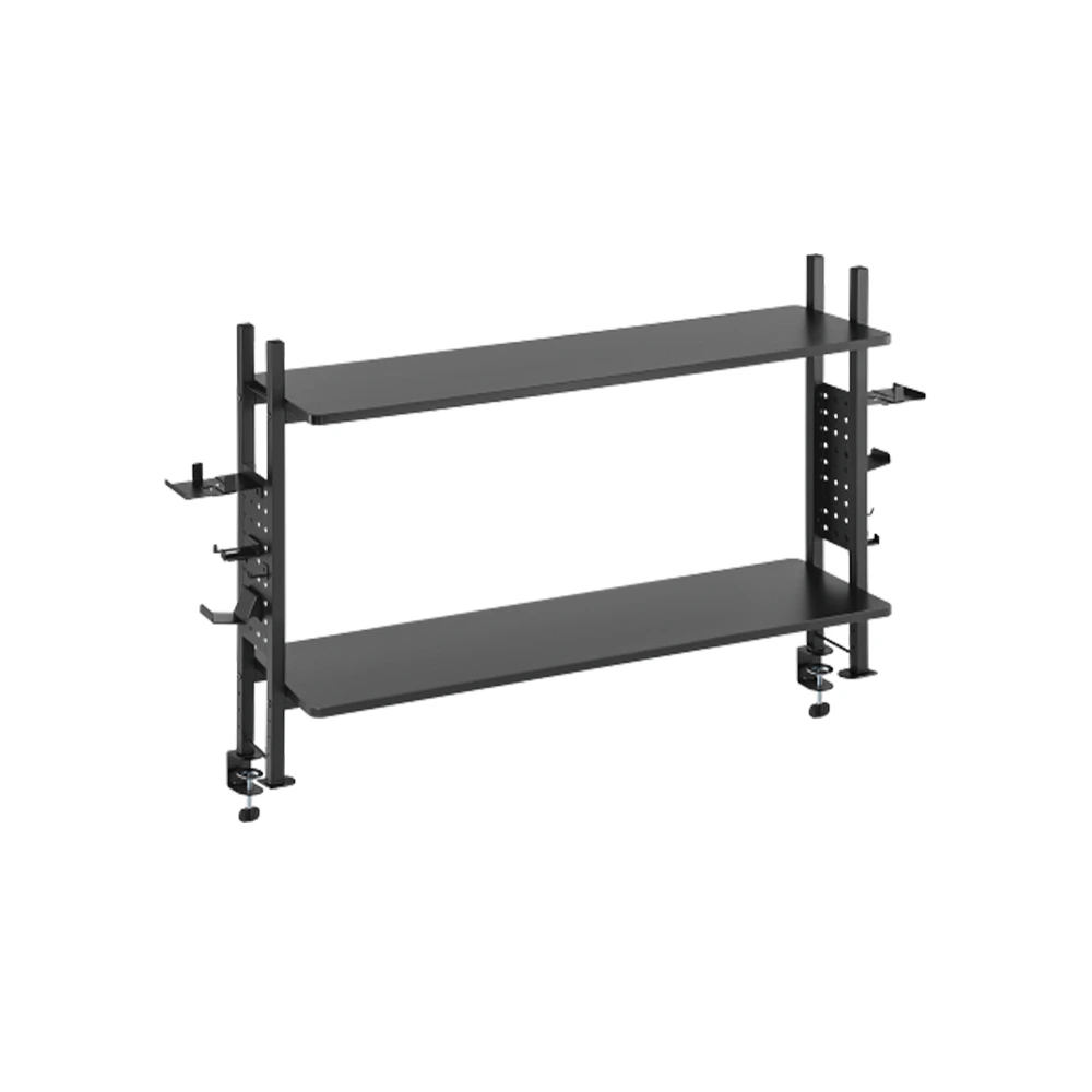 Lumi Gaming Desk Storage Shelf - Black-0 Lumi Gaming Desk Storage Shelf - Black-0