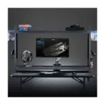 Lumi Gaming Desk Storage Shelf - Black-136833