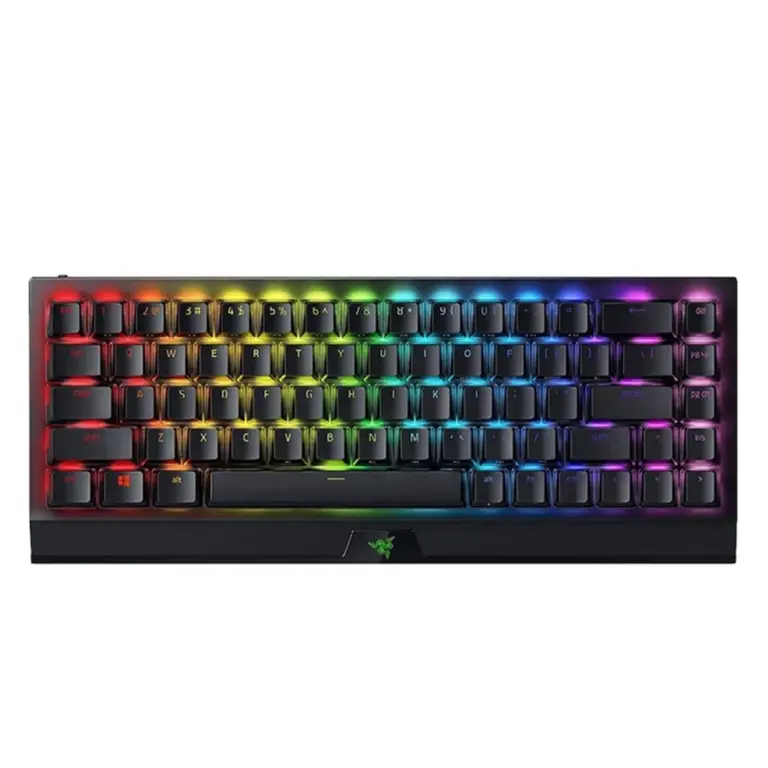 Razer Blackwidow V3 Mini Hyperspeed Wireless 65% Rgb Mechanical Gaming Keyboard Phantom Edition (Us Layout) - Black-0
