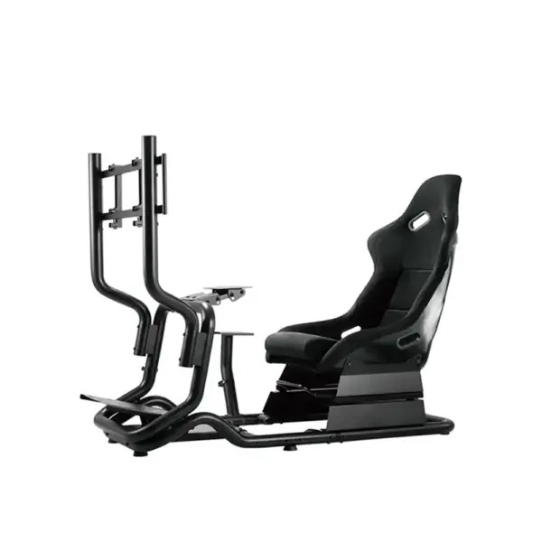Lumi Racing Car Seat Simulation Portable Game Driving Simulator Chair Vr 2d 3d Racing Gaming Simulator Cockpit Seat -0