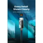 Ugreen 4k Hdmi Cable Male To Male Braided - 2m-136994