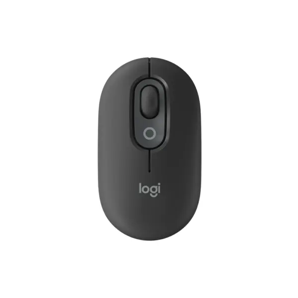 Logitech Pop Mouse With Emoji - Graphite-0