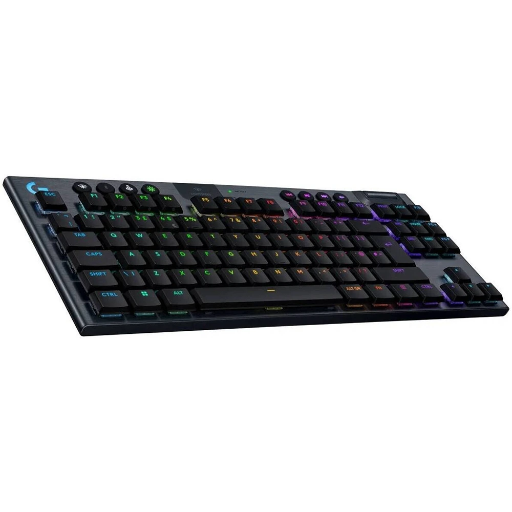 Logitech G915 X Lightspeed Tkl Clicky Wireless Gaming Keyboard (Us) Tactile - Black-137060 Logitech G915 X Lightspeed Tkl Clicky Wireless Gaming Keyboard (Us) Tactile - Black-137060