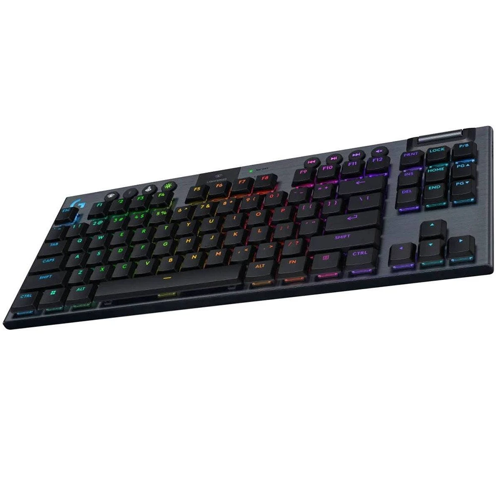 Logitech G915 X Lightspeed Tkl Clicky Wireless Gaming Keyboard (Us) Tactile - Black-137059 Logitech G915 X Lightspeed Tkl Clicky Wireless Gaming Keyboard (Us) Tactile - Black-137059
