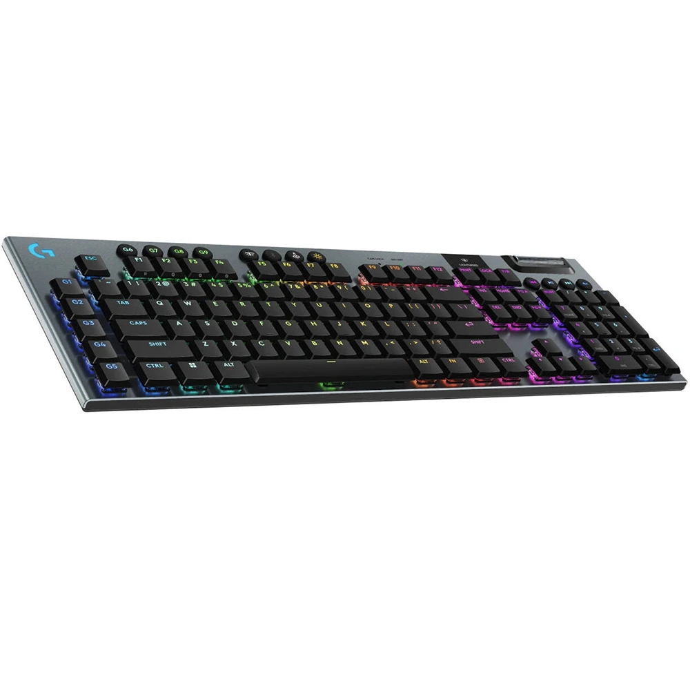 Logitech G915 X Lightspeed Tactile Low-profile Wireless Gaming Keyboard - Black (English)-137071 Logitech G915 X Lightspeed Tactile Low-profile Wireless Gaming Keyboard - Black (English)-137071
