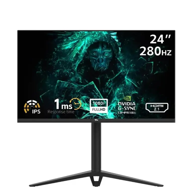 Twisted Minds 24" Fhd Ips, 280 Hz, Hdmi 2.1 Gaming Monitor - Black-0