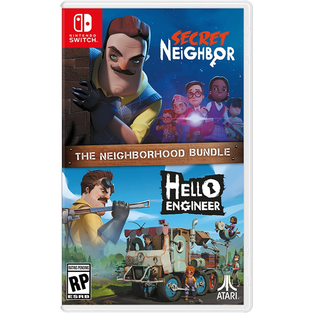 Nintendo Switch : Secret Neighbor + Hello Engineer - R1-0 Nintendo Switch : Secret Neighbor + Hello Engineer - R1-0