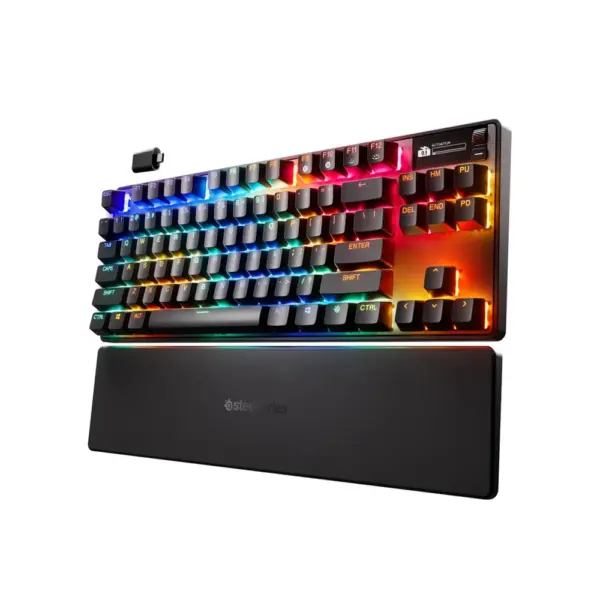 Steelseries Apex Pro Tkl Gen 3 Wireless Rgb Mechanical Gaming Keyboard (Us Layout) - Black-0