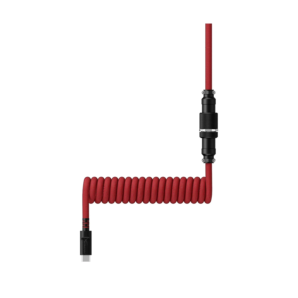 Hyperx Coiled Cable - Red & Black-137563 Hyperx Coiled Cable - Red & Black-137563