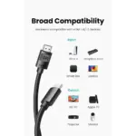 Ugreen 4k Hdmi Cable Male To Male Braided - 2m-136997