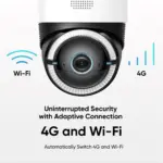 Eufy 4g Lte S330 4k Cam - White-138939