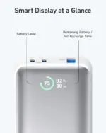 Anker 533 Power Bank (Powercore 30w ) 10000 Mah -white-138926