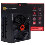 Gameon - Spy2 Atx 1000 Watts 80 Plus Gold Value Gaming Power Supply - Black-0