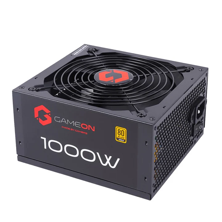 Gameon - Spy2 Atx 1000 Watts 80 Plus Gold Value Gaming Power Supply - Black-138397 Gameon - Spy2 Atx 1000 Watts 80 Plus Gold Value Gaming Power Supply - Black-138397