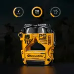 Gravastar Sirius P9 Plus Anc True Wireless Earbuds - War Damaged Yellow-138746