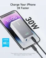 Anker 533 Power Bank (Powercore 30w ) 10000 Mah -white-138927