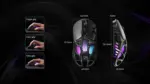 Gravastar Mercury X Pro Wireless Gaming Mouse - Interstellar Silver-138717