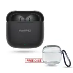 Porodo Universal Magnetic Car Mount And Huawei Freebuds Se3 - Black With Transparent Case Special Bundle -139134