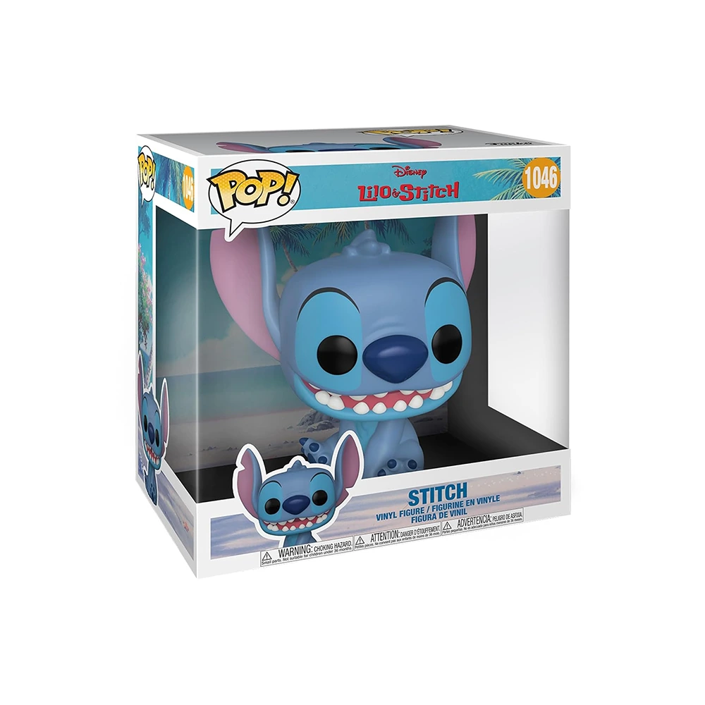 Funko Pop Pop! Jumbo: Lilo & Stitch - Stitch-138032 Funko Pop Pop! Jumbo: Lilo & Stitch - Stitch-138032