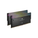 Corsair Dominator Titanium Rgb Ddr5 Dram - 32gb (2x16gb) 6400mt/s Cl32 Memory Kit - Black-138060