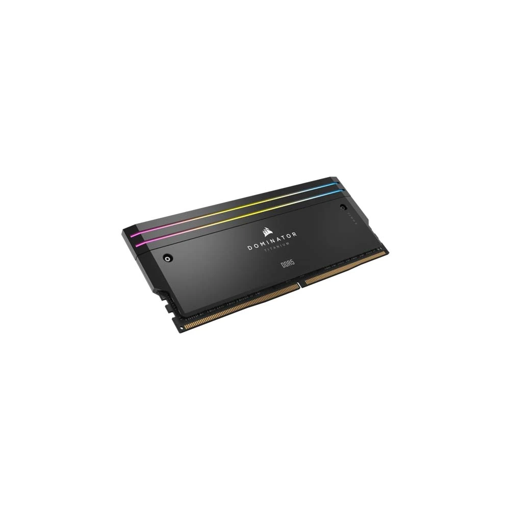 CORSAIR Dominator Titanium RGB DDR5 RAM 64GB (2x32GB) DDR5 6000MHz CL30 Intel XMP iCUE Compatible Computer Memory - Black-138085 CORSAIR Dominator Titanium RGB DDR5 RAM 64GB (2x32GB) DDR5 6000MHz CL30 Intel XMP iCUE Compatible Computer Memory - Black-138085