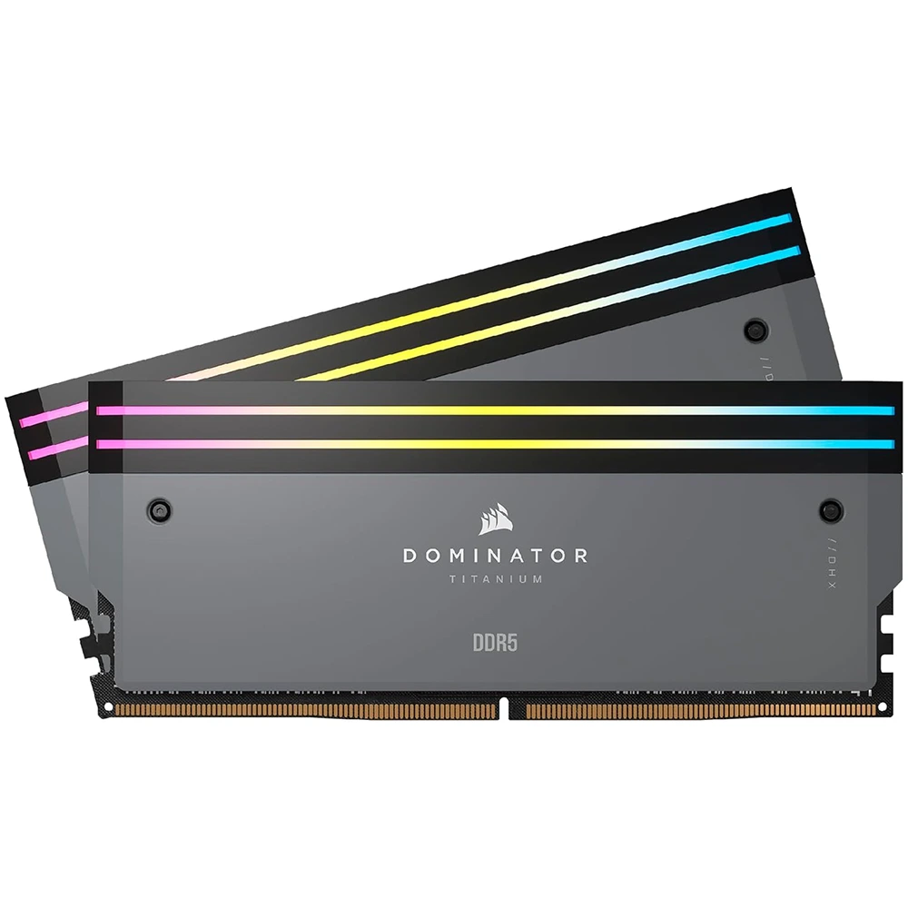 Corsair Dominator Titanium Rgb Ddr5 32gb (2x16gb) Ddr5 6000mhz Cl30 Amd Expo Intel Xmp Icue Compatible Computer Memory – Gray-0 Corsair Dominator Titanium Rgb Ddr5 32gb (2x16gb) Ddr5 6000mhz Cl30 Amd Expo Intel Xmp Icue Compatible Computer Memory – Gray-0
