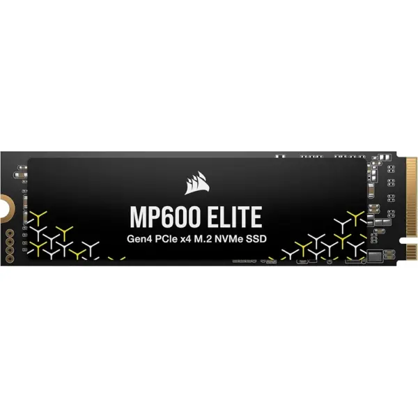 Corsair Mp600 Elite 1tb M.2 Pcie Gen4 X4 Nvme Ssd – M.2 2280 – Up To 7,000mb/sec Sequential Read – High-density 3d Tlc Nand – Black-0