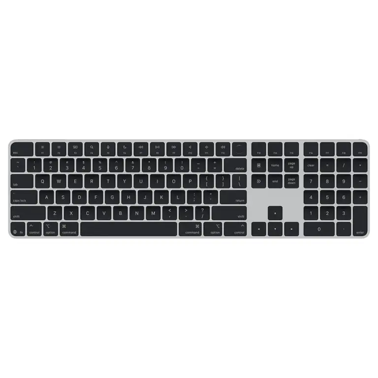 Apple Magic Keyboard With Touch Id And Numeric Keypad (Type-c) - Black-0