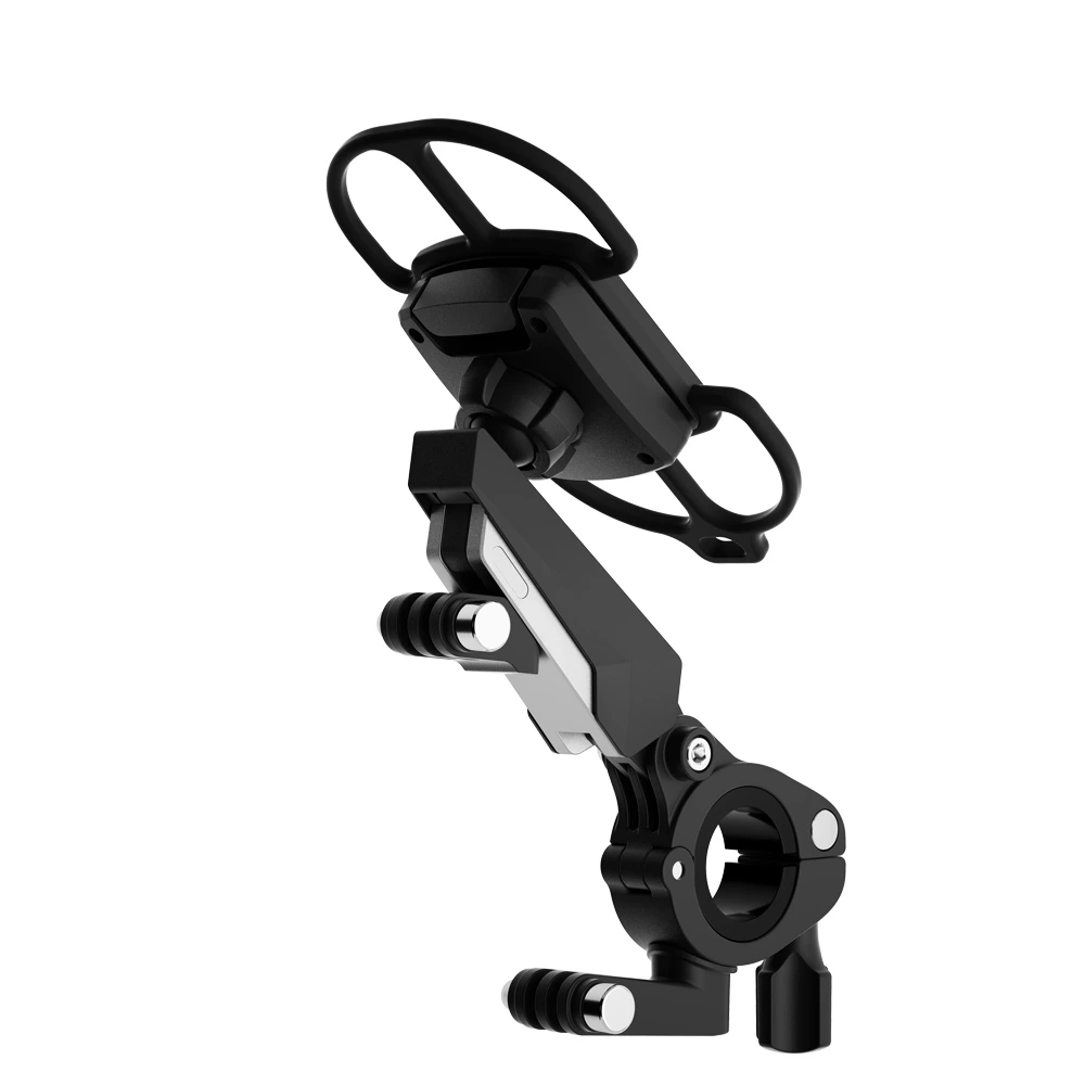 Porodo Shock-absorption Bicycle Mount - Black-0 Porodo Shock-absorption Bicycle Mount - Black-0