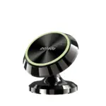 Porodo 3 Circular Discs Magnetic Car Mount - Black-138662