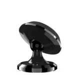 Porodo 3 Circular Discs Magnetic Car Mount - Black-0